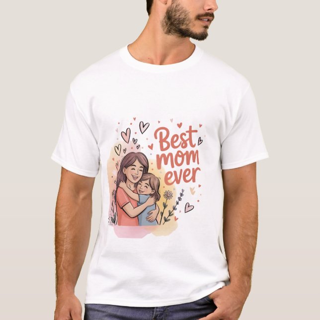 Camiseta Vintage Floral Day T-Shirt (Frente)