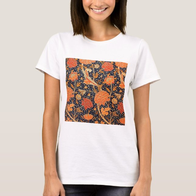 Camiseta Vintage Floral Pattern, William Morris (Frente)
