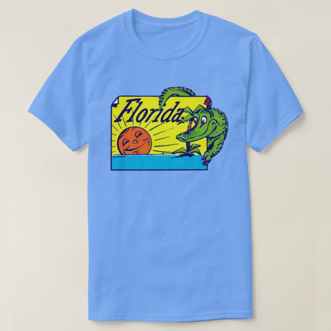Camiseta Vintage Florida (Frente do Design)