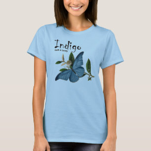 Camiseta Vintage Flowy Indigo
