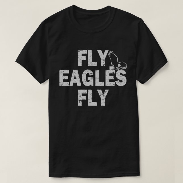 Camiseta Vintage Fly Eagles Fly2 (Frente do Design)