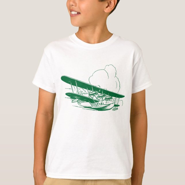 Camiseta Vintage Flying Boat (Frente)