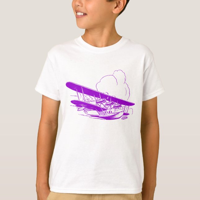 Camiseta Vintage Flying Boat (Frente)