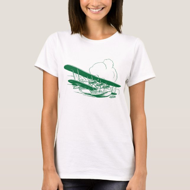 Camiseta Vintage Flying Boat (Frente)