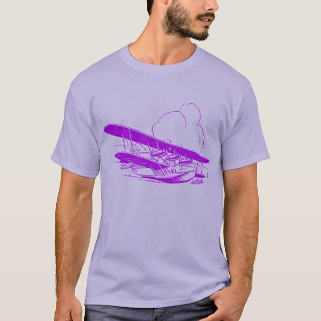Camiseta Vintage Flying Boat (Frente)