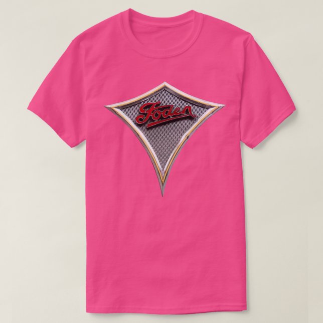 Camiseta Vintage Foden grilem emblem (Frente do Design)