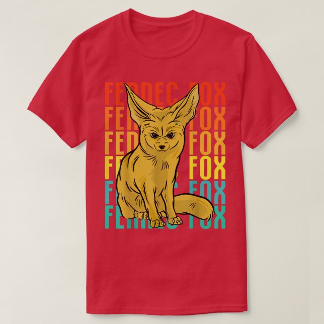 Camiseta Vintage Foes Fennec Fo (Frente do Design)