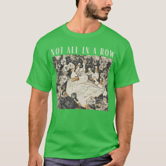 Camiseta Vintage Fofo Nem Todos Em Uma Linha Divertida Mamã