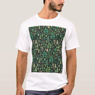 Camiseta Vintage Forest Floral Design