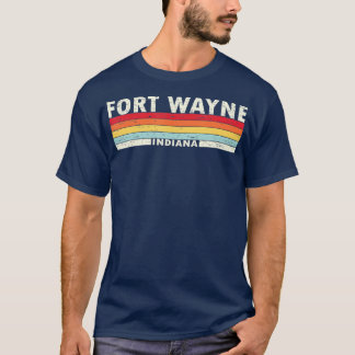 Camiseta Vintage Fort Wayne Indiana dos anos 80 e 90 Sois e