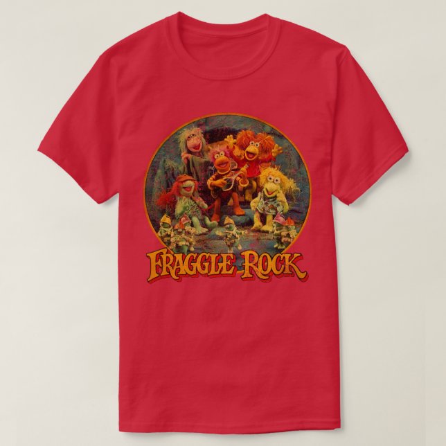 Camiseta Vintage Fraggle Club (Frente do Design)