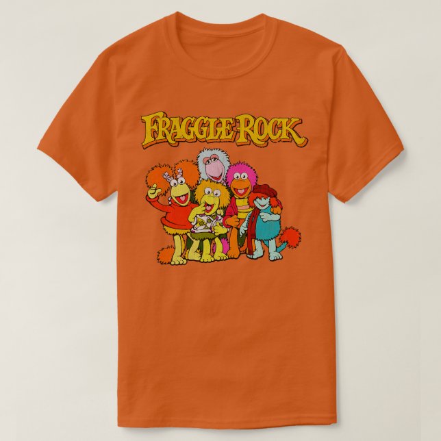Camiseta Vintage Fraggle Rock (Frente do Design)
