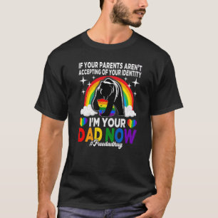 Camiseta Vintage Free Pai Hugs Gay Arco-Íris Lgbt Lésbica P