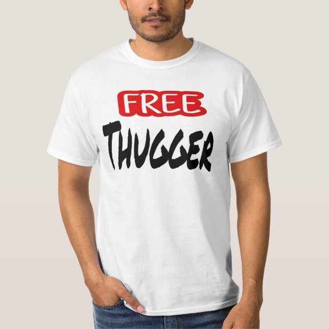 Camiseta Vintage Free Thug (Frente)