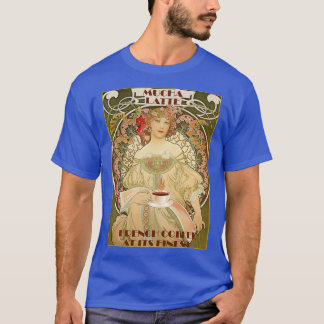 Camiseta Vintage French Coffee Poster