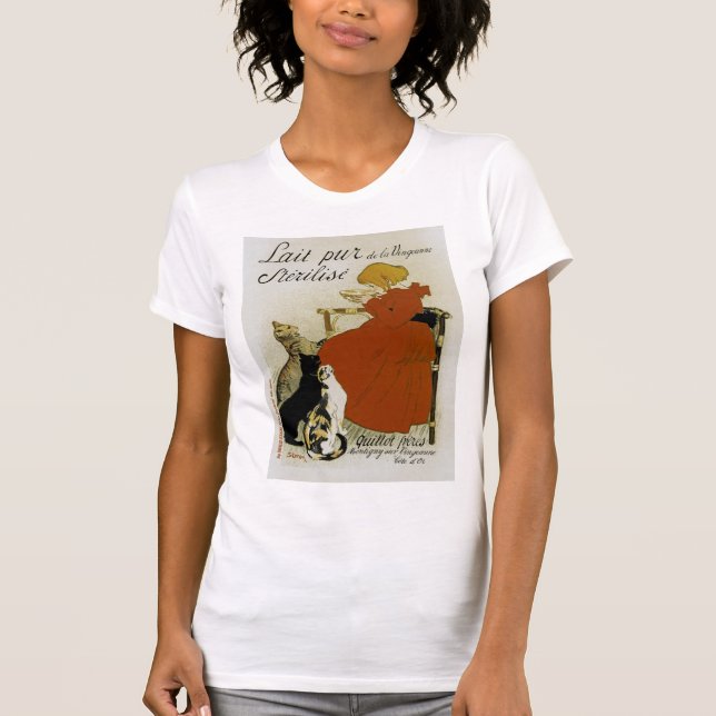 Camiseta Vintage French milk Ad (Frente)