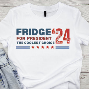 Camiseta Vintage Fridge para Presidente