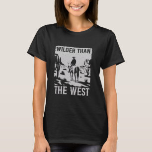 Camiseta Vintage Funny Cowboy Western Country Selder than T