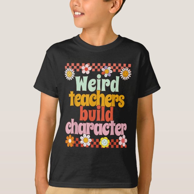 Camiseta Vintage Funny Retro Motivational Teacher Retro  (Frente)