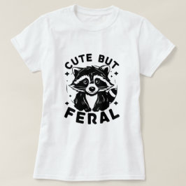 Camiseta Vintage Funny Sarcastic Raccoon