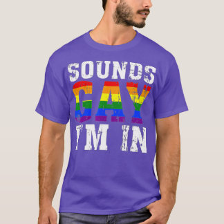 Camiseta Vintage Funny Soa Gay Im Dentro Com Sinalizador Ar