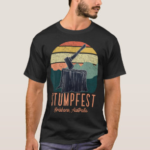 Camiseta Vintage Funny Stumpfest 2024 Brisbane Pegue