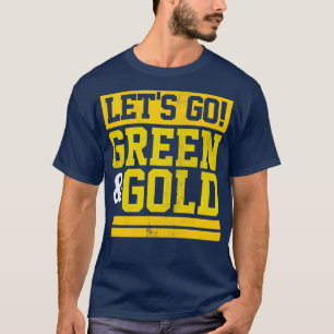 Camiseta Vintage Ga - Equipe Dourada Verde Cores Favoritas