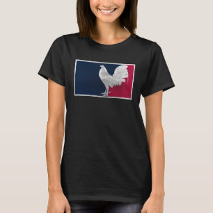 Camiseta Vintage Gamefowl lésbica galero