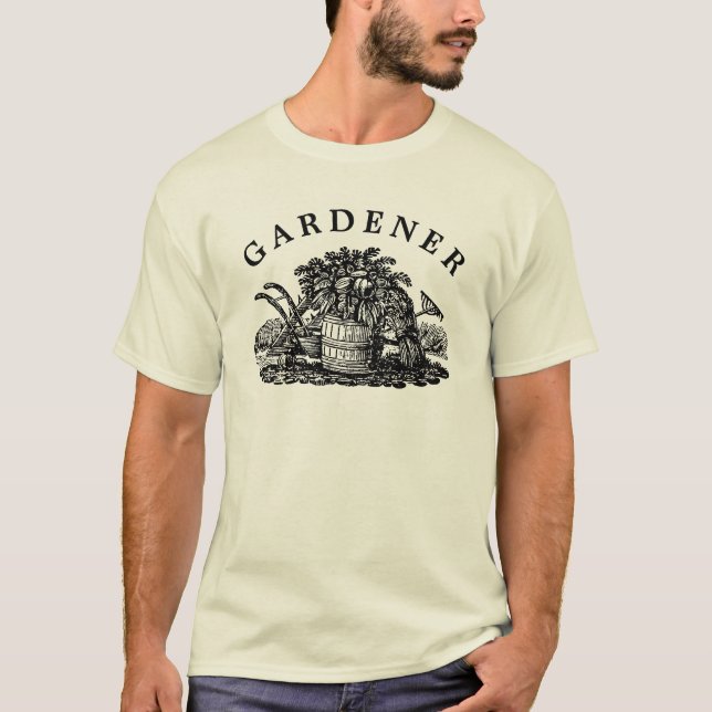 Camiseta Vintage Gardener T-Shirt (Frente)