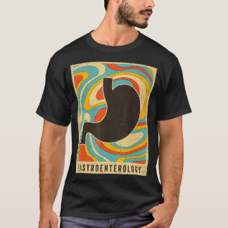 Camiseta Vintage Gastroenterology Retro Poster