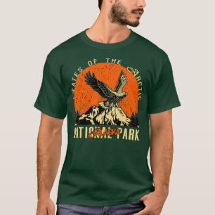 Camiseta Vintage Gates do Parque Nacional do Ártico Alasca 
