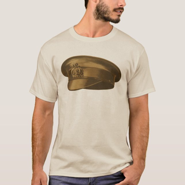 Camiseta Vintage General Cap - World War (Frente)