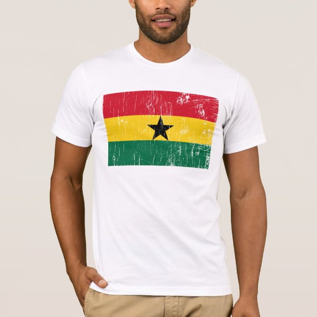 Camiseta Vintage Ghana (Frente)