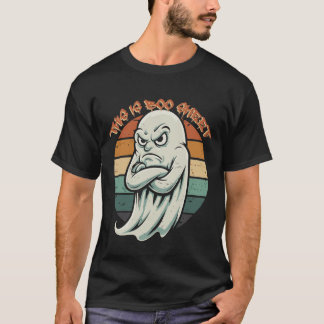 Camiseta Vintage Ghost Mood - T-Shirt Em Descanso.