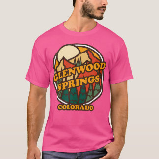 Camiseta Vintage Glenwood Primaveras Colorado Mountain Hiki