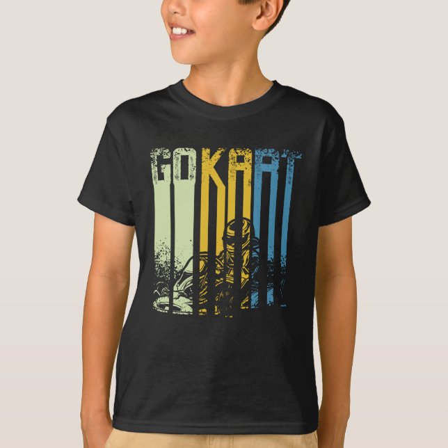 Camiseta Vintage Go Kart (Frente)