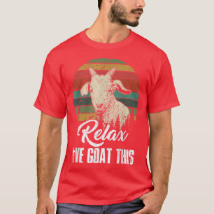 Camiseta Vintage Goat Eu Irei A Este Presente Do Agricultor