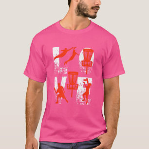 Camiseta Vintage Golfer Disk Golf For Men Women Boy