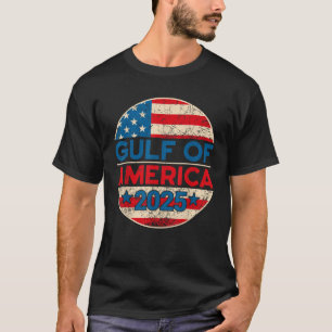 Camiseta Vintage Golfo dos Estados Unidos Patriótico
