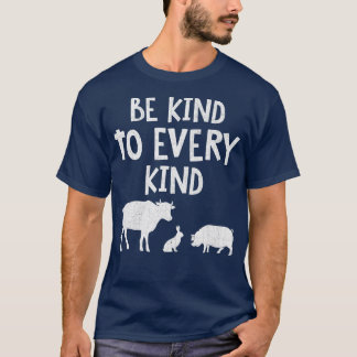 Camiseta Vintage Gráfico Inspiracional Vegan Seja gentil De