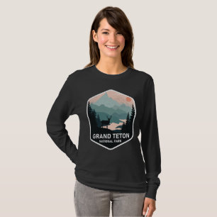 Camiseta Vintage Grand Teton National Park Deer Mounts
