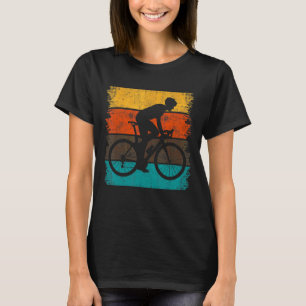 Camiseta Vintage Graphic Road Bike Cyclist Sport Ro