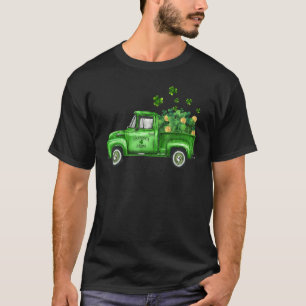 Camiseta Vintage Green Truck Shamrocks Rua. Dia 20 de Patri