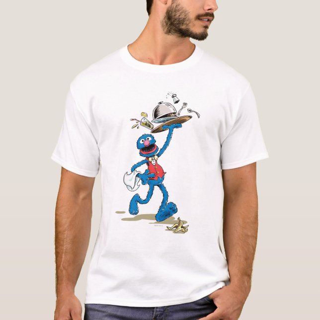 Camiseta Vintage Grover o Garçom (Frente)