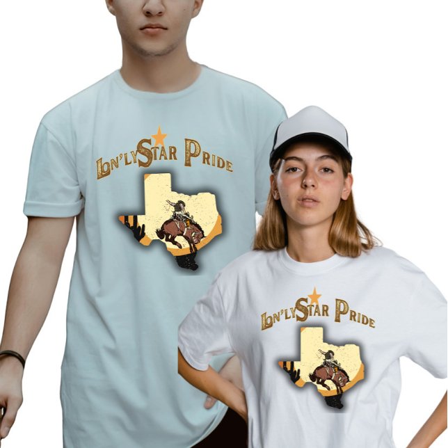 Camiseta Vintage grunge Lon'lyStar Pride Travel (Criador carregado)