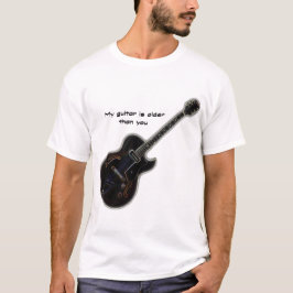 Camiseta Vintage Guitar T-Shirt