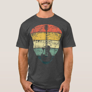 Camiseta Vintage Guitarista Escolhe O Instrumento De Sobrep