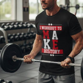 Camiseta Vintage Gym se esforça para fazer história
