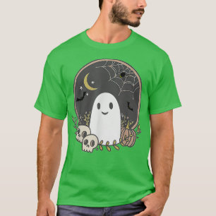 Camiseta Vintage Halloween Ghost Autumn Fall Halloween