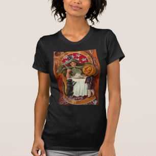 Camiseta Vintage Halloween Witch